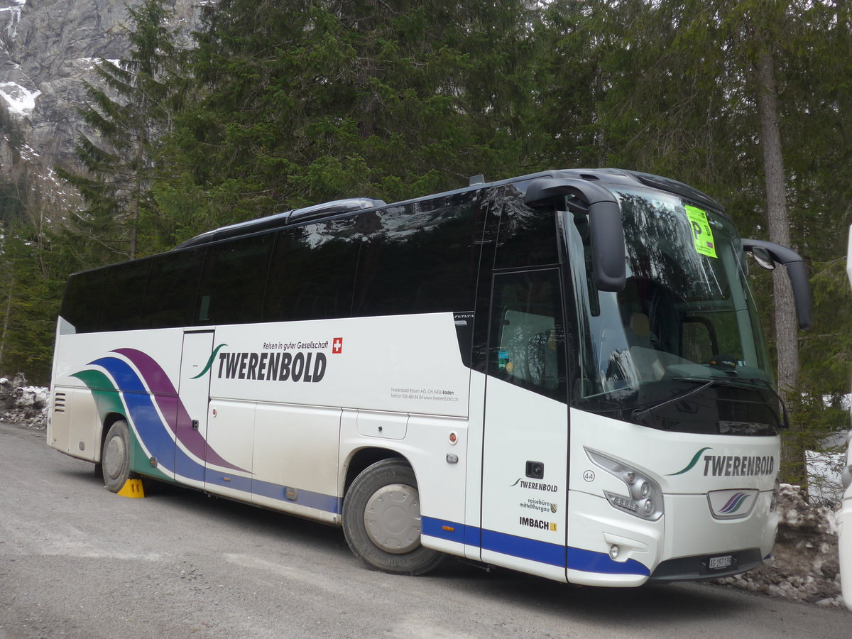 (187'781) - Twerenbold, Baden - Nr. 44/AG 197'139 - VDL am 7. Januar 2018 in Adelboden, Unter dem Birg