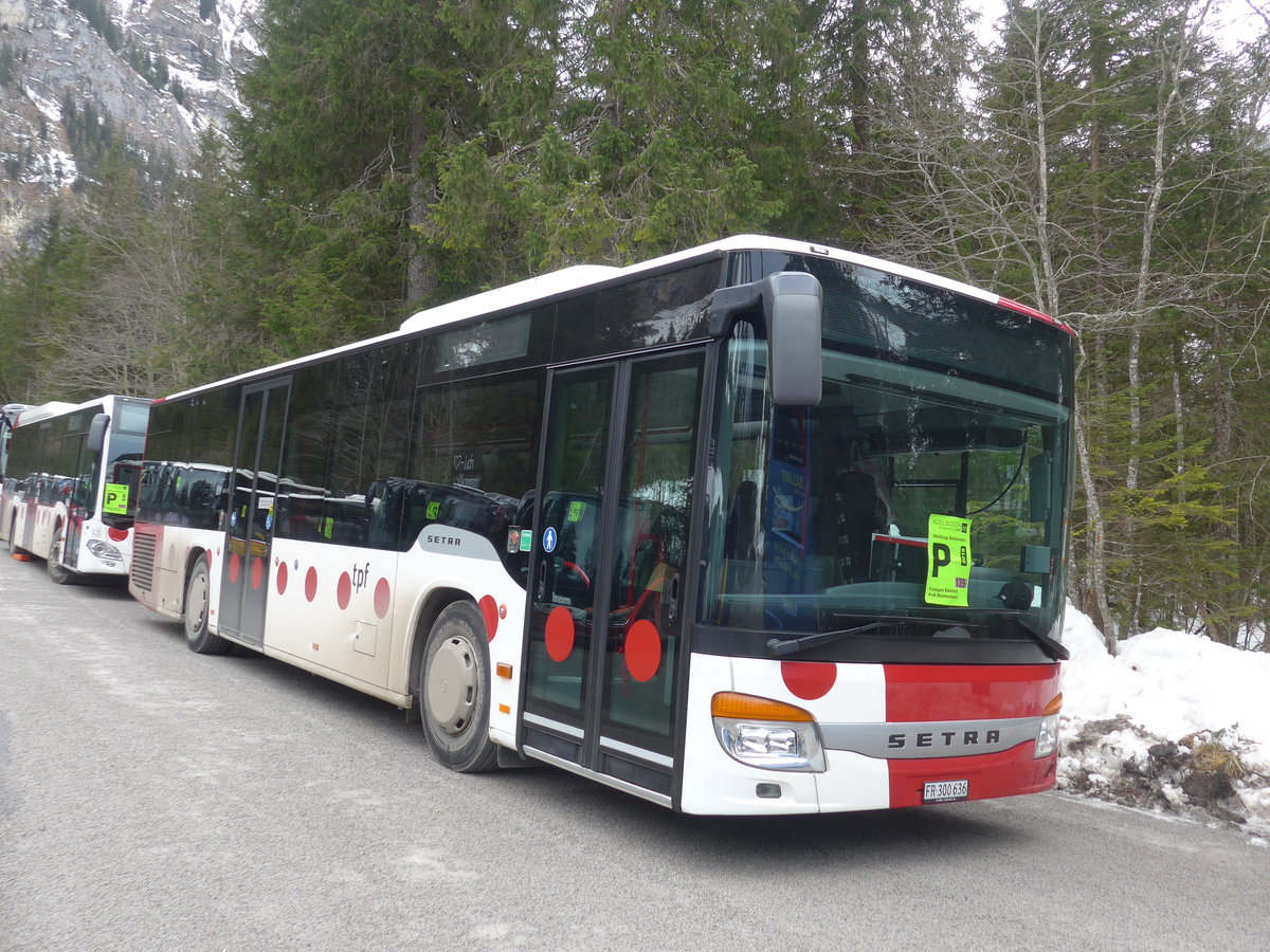 (187'793) - Wieland, Murten - Nr. 58/FR 300'636 - Setra am 7. Januar 2018 in Adelboden, Unter dem Birg