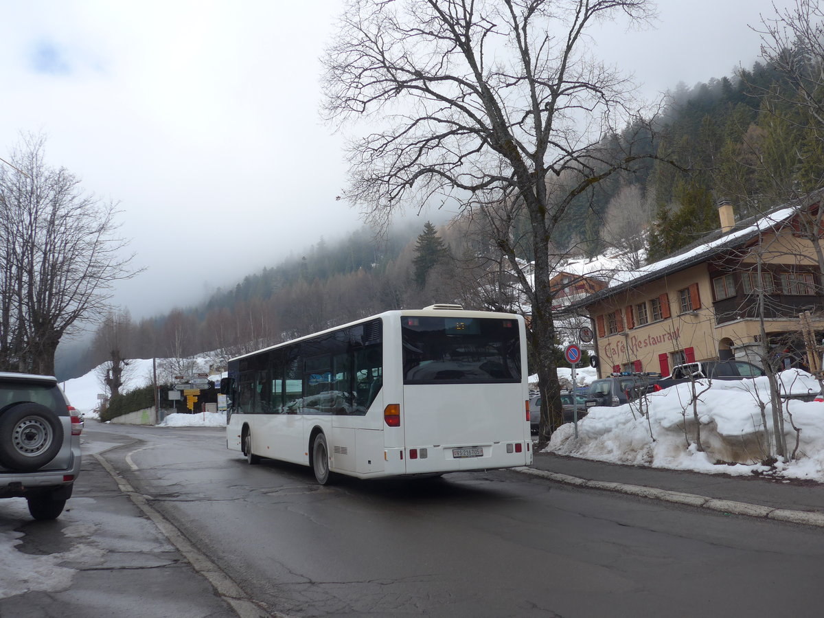 (188'900) - Buchard, Leytron - Nr. 66/VS 216'705 - Mercedes (ex MBC Morges Nr. 71) am 18. Februar 2018 in Ovronnaz, Post