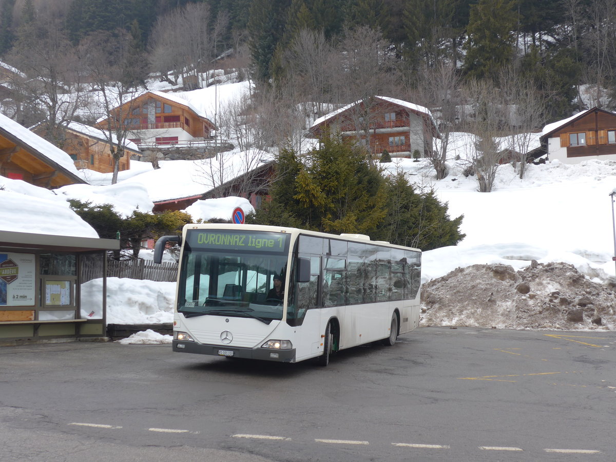 (188'907) - Buchard, Leytron - Nr. 67/VS 101'310 - Mercedes (ex MBC Morges Nr. 70) am 18. Februar 2018 in Ovronnaz, La Croise