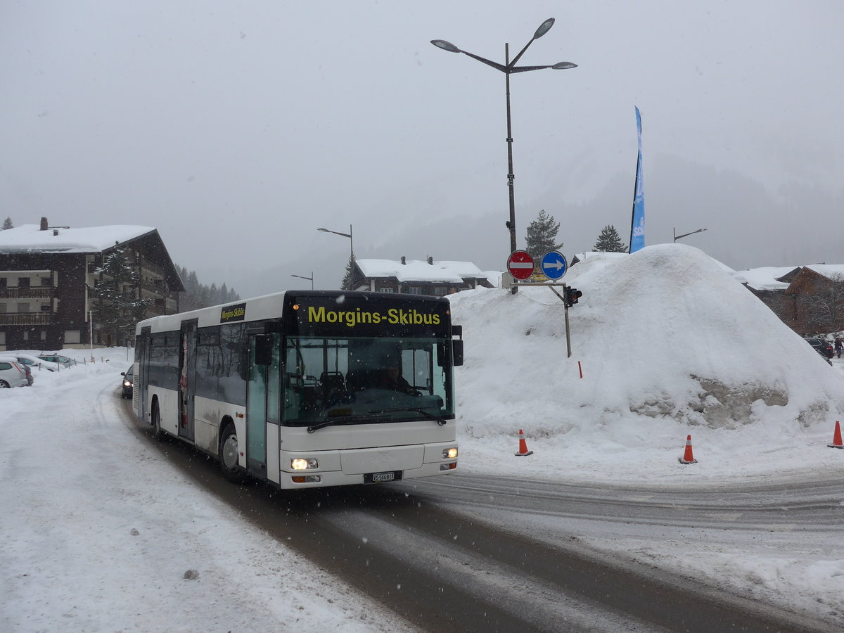 (188'995) - Tlmorgins, Morgins - VS 164'813 - MAN am 3. Mrz 2018 in Morgins