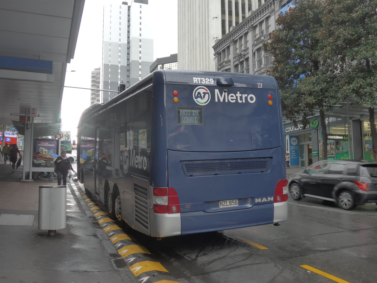 (192'054) - AT Metro, Auckland - Nr. RT329/HZL856 - MAN/Gemilang am 30. April 2018 in Auckland