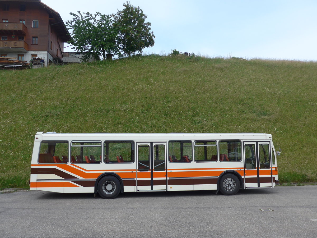 (193'675) - Wegmller, Mnsingen - BE 399'675 - FBW/R&J (ex Bamert, Wollerau) am 3. Juni 2018 beim Bahnhof Emmenmatt