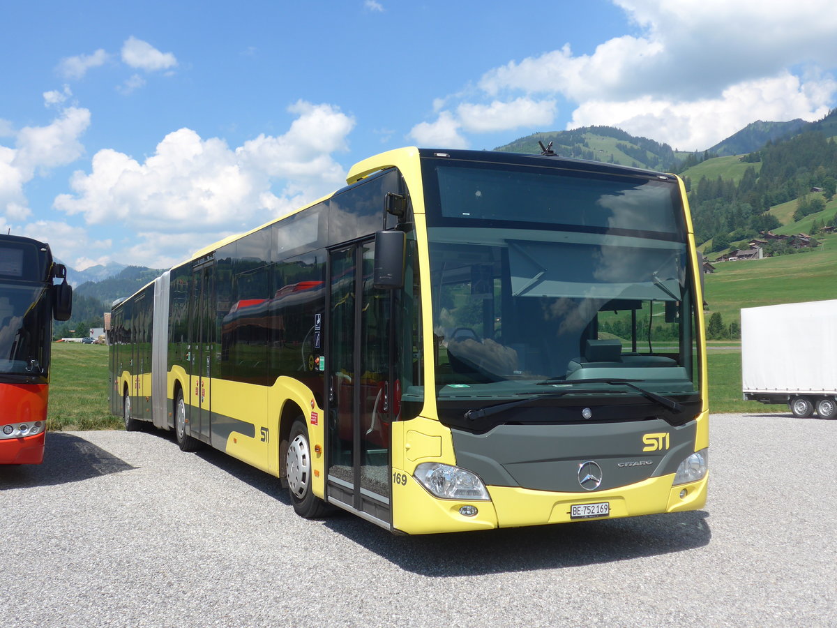 (194'704) - STI Thun - Nr. 169/BE 752'169 - Mercedes am 9. Juli 2018 in Zweisimmen, Simmental Arena