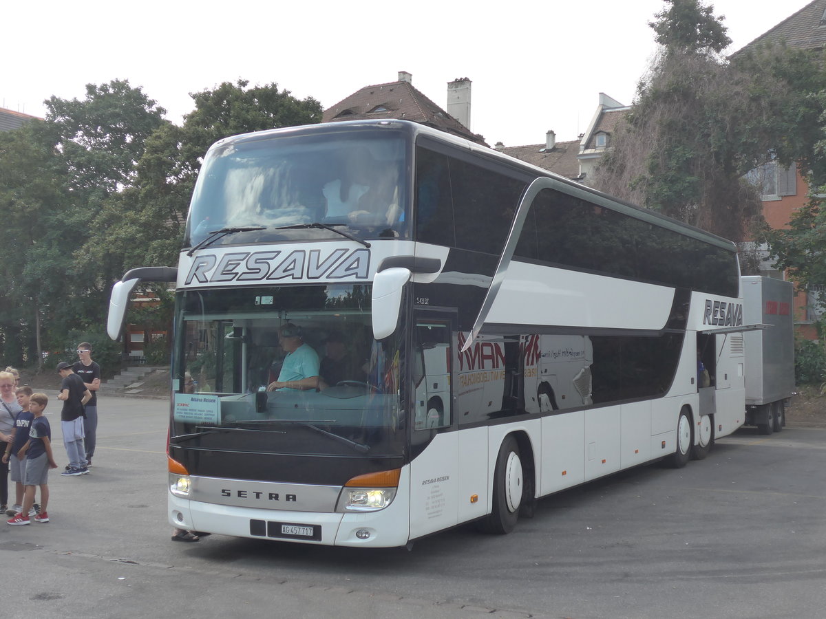 (194'888) - Reseva, Neuenhof - AG 457'717 - Setra am 15. Juli 2018 in Zrich, Sihlquai