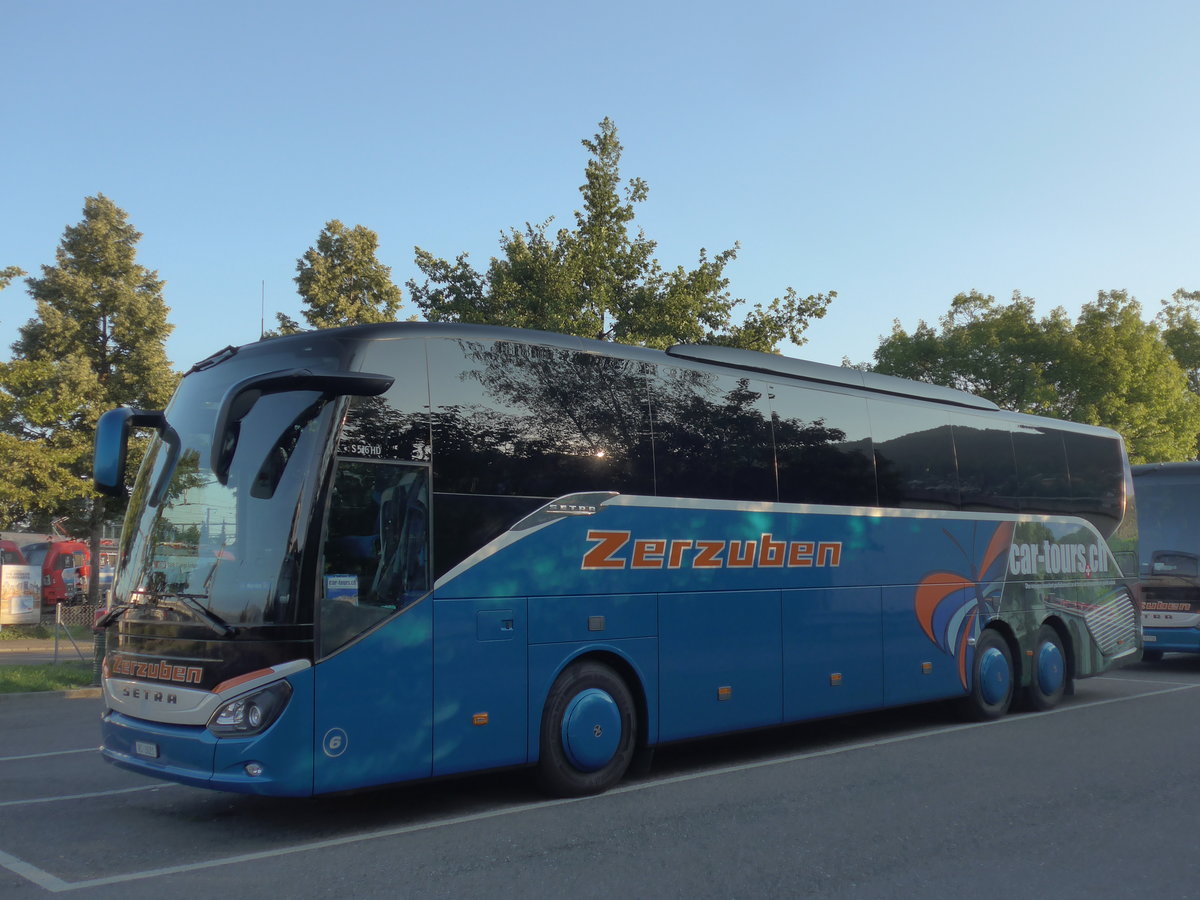 (194'893) - Zerzuben, Visp-Eyholz - Nr. 6/VS 3021 - Setra am 18. Juli 2018 in Thun, Seestrasse