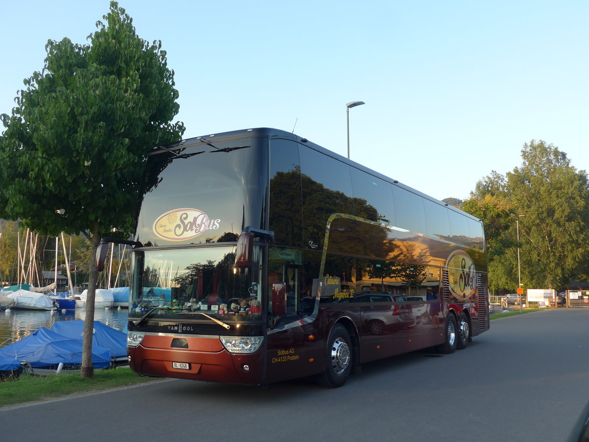 (195'200) - Solbus, Pratteln - BL 6248 - Van Hool am 27. Juli 2018 in Thun, Strandbad