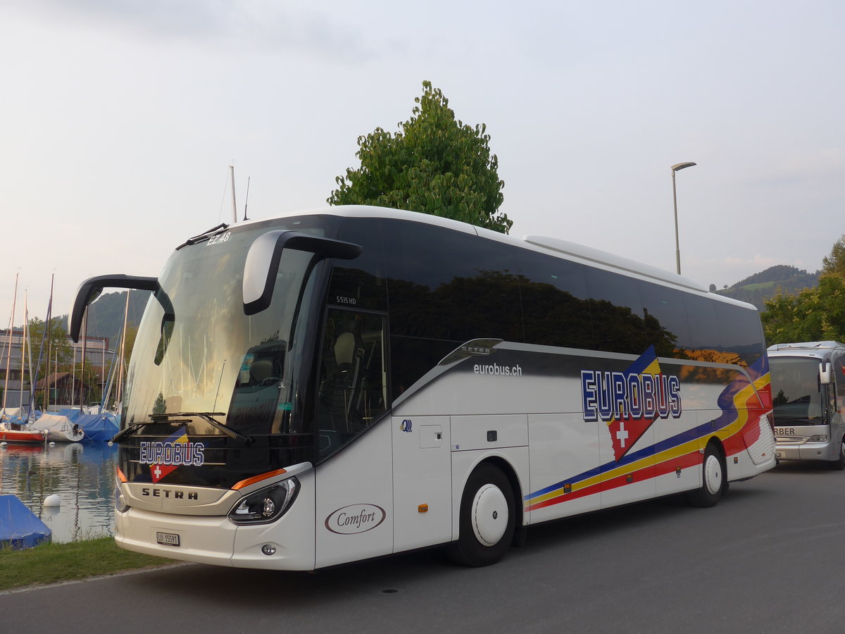 (195'511) - ARAG Ruswil - Nr. 48/LU 15'591 - Setra am 4. August 2018 in Thun, Strandbad