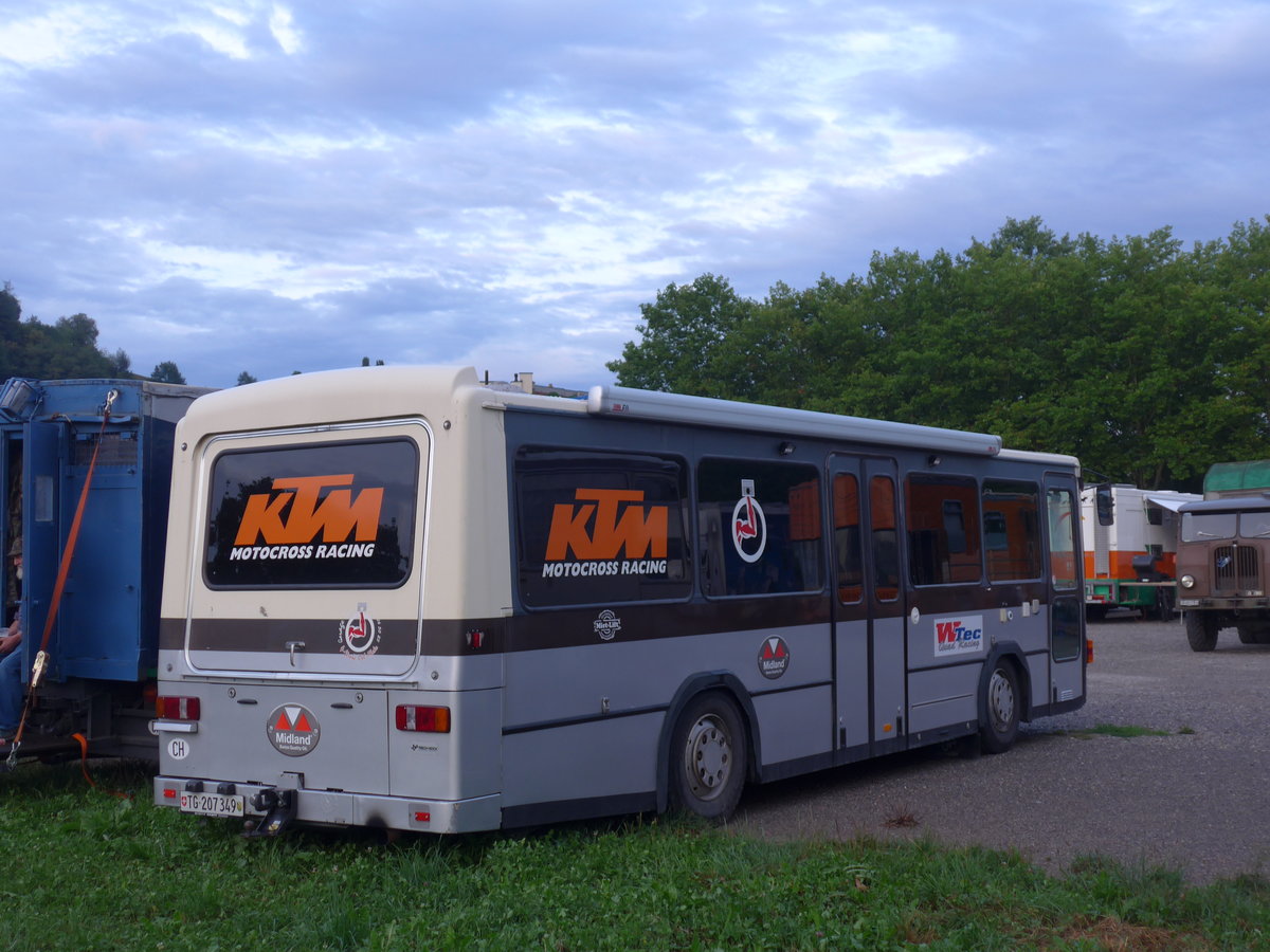 (195'928) - Mattmann, Bichelsee - TG 207'349 - Mercedes/FHS am 17. August 2018 in Wettingen, Zirkuswiese