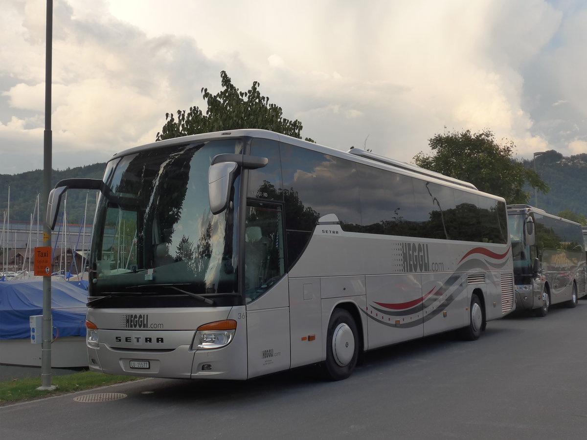 (196'182) - Heggli, Kriens - Nr. 36/LU 15'577 - Setra am 23. August 2018 in Thun, Strandbad