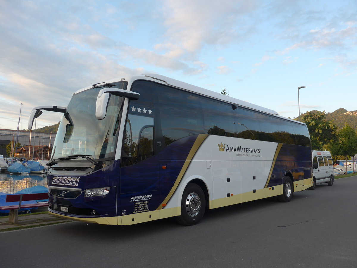 (196'226) - Zurkirchen, Malters - Nr. 17/LU 15'720 - Volvo am 27. August 2018 in Thun, Strandbad