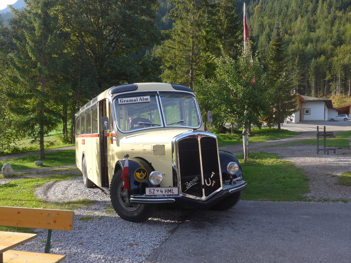 (196'739) - Wll, Maurach - SZ 4 HML - Berna/Gangloff (ex Rapold, CH-Neuhausen; ex Spring, CH-Schwenden; ex Kunz, CH-Schwenden) am 11. September 2018 in Pertisau, Sport Wll