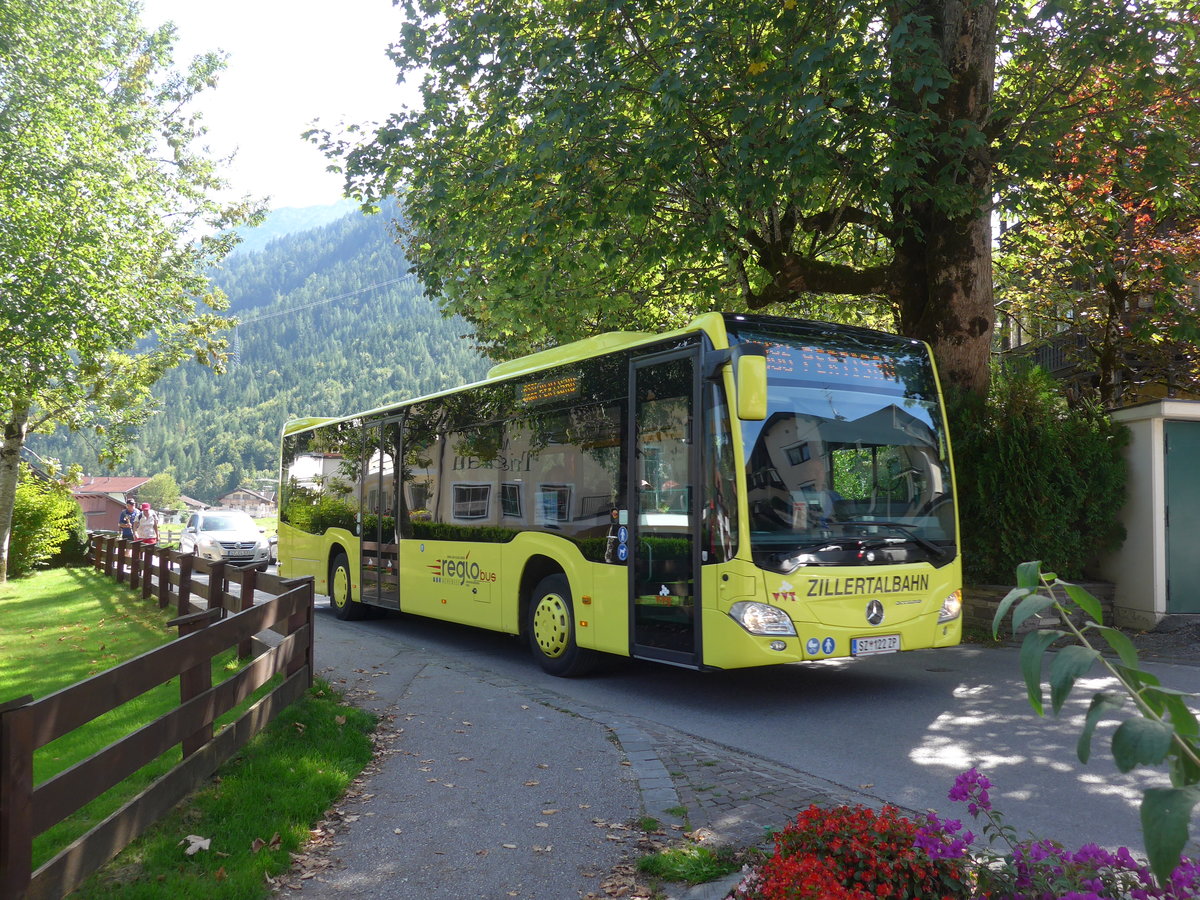 (196'797) - ZVB Jenbach - SZ 122 ZP - Mercedes am 11. September 2018 in Pertisau, Karlwirt