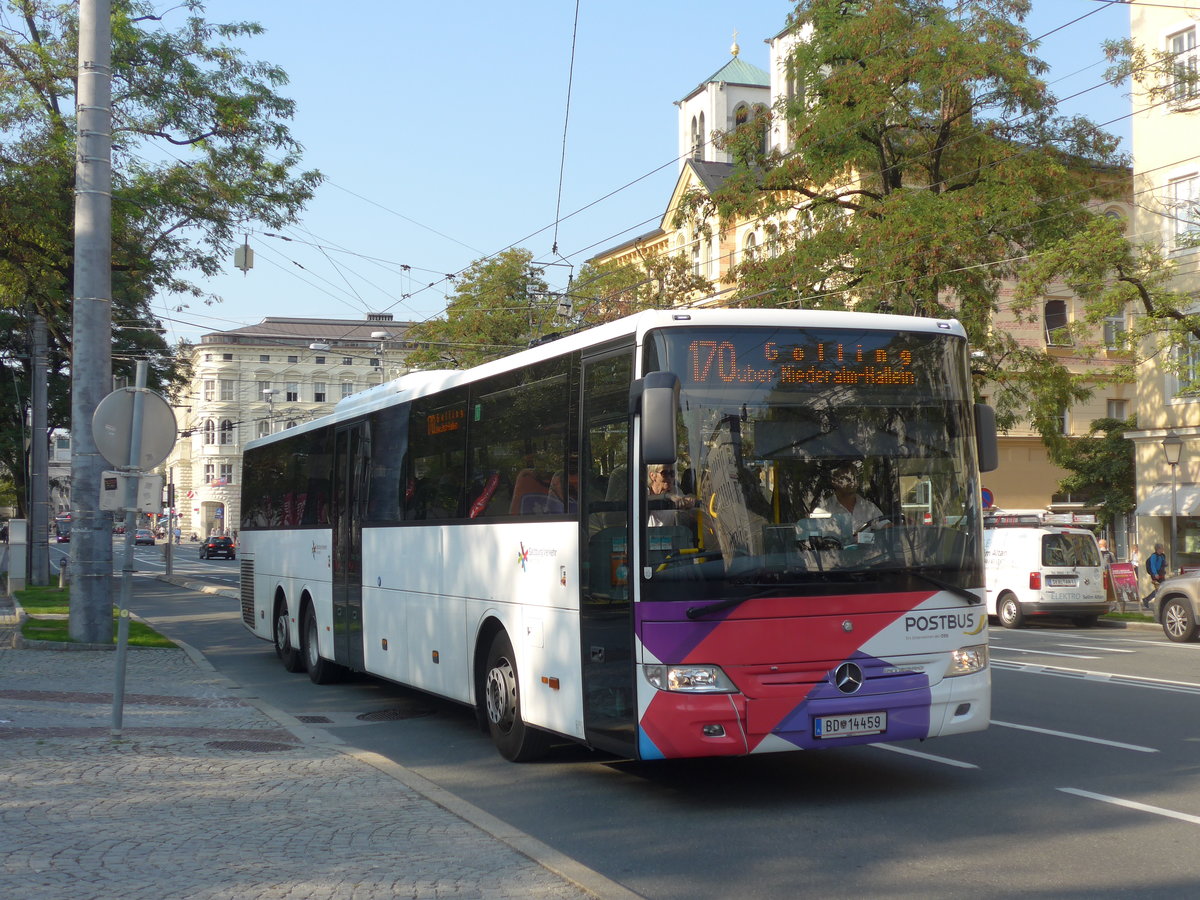 (197'310) - PostBus - BD 14'459 - Mercedes am 13. September 2018 in Salzburg, Mirabellplatz