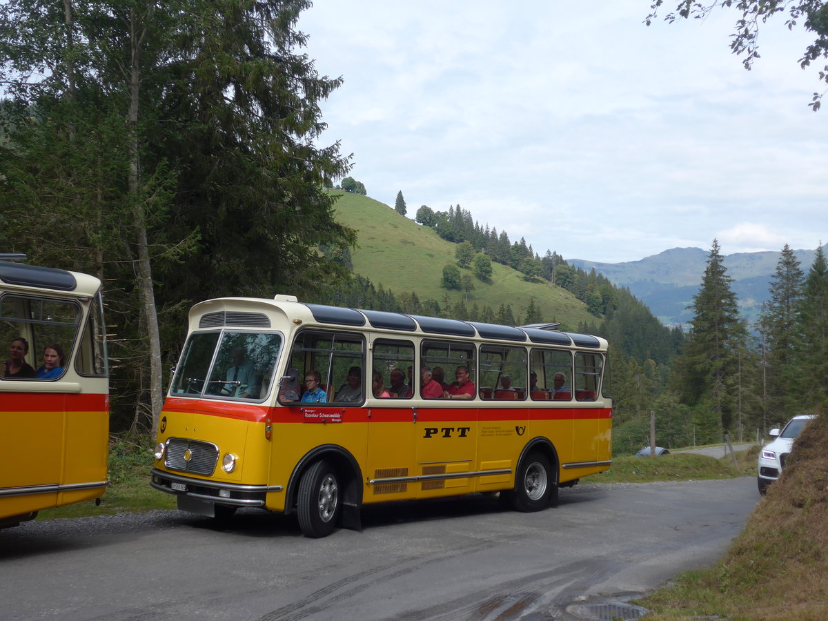 (197'773) - Frutig, Birmensdorf - ZH 560'883 - FBW/FHS (ex P 23'217) am 16. September 2018 in Meiringen, Scheideggstrasse