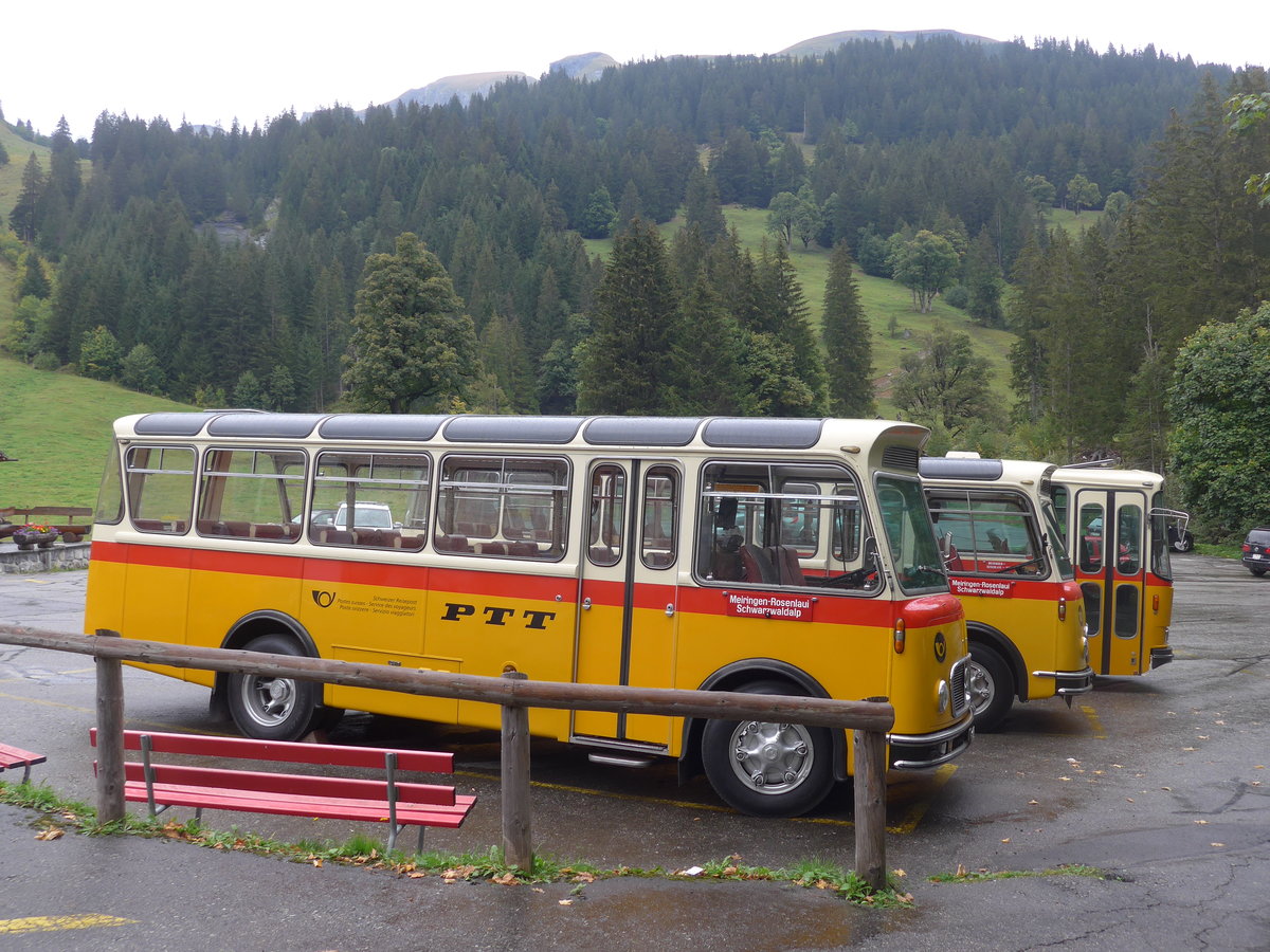 (197'802) - Mller, Ennetmoos - NW 23'167 - FBW/Gangloff (ex Rentsch, Gunten; ex P 23'203; ex P 21'003) am 16. September 2018 auf der Schwarzwaldalp