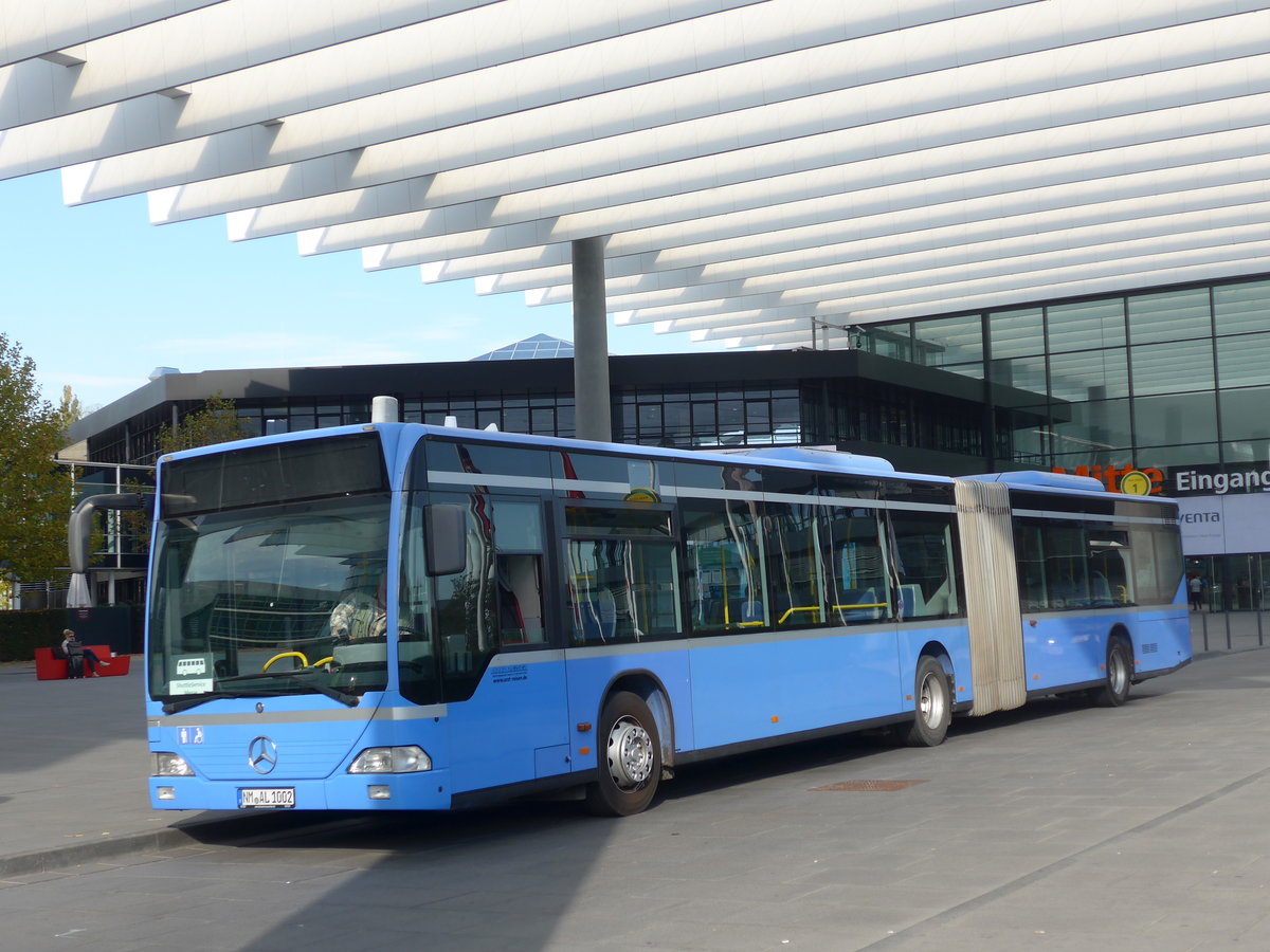 (198'341) - Arzt, Seligenporten - Nr. 33/NM-AL 1002 - Mercedes (ex MVG Mnchen) am 16. Oktober 2018 in Nrnberg, Messe