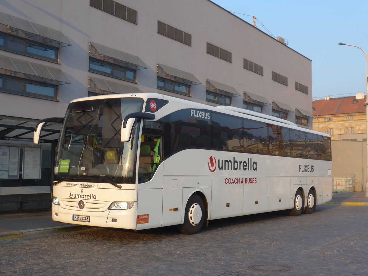 (198'441) - Umbrella, Praha - Nr. 96/6AY 3348 - Mercedes am 18. Oktober 2018 in Praha, Florenc