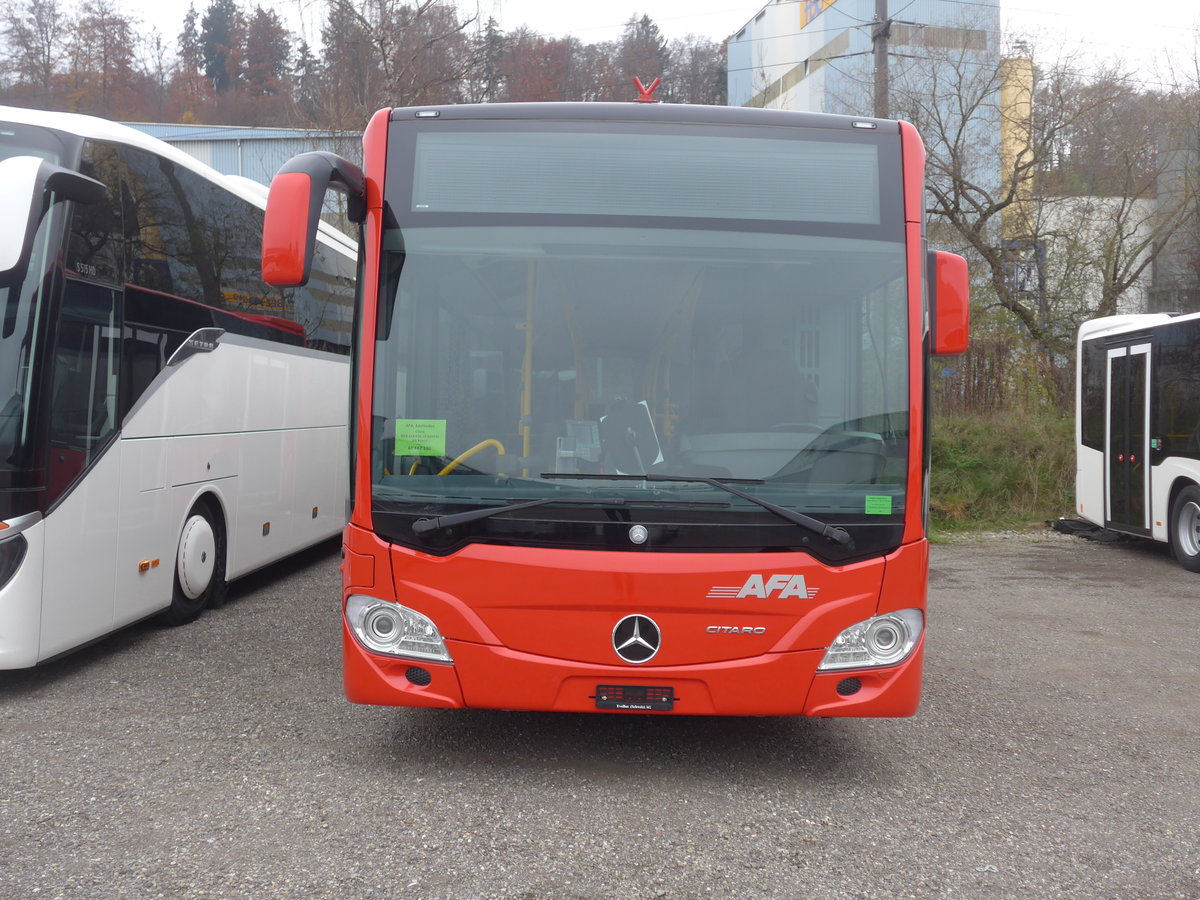 (199'407) - AFA Adelboden - Nr. 93* - Mercedes am 18. November 2018 in Kloten, EvoBus (* flschlicherweise mit Nr. 54 beschriftet!)