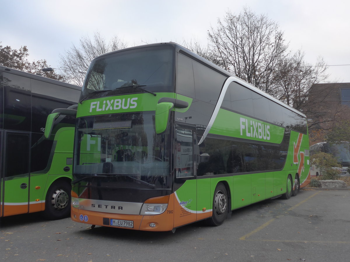 (199'434) - Aus Deutschland: Albus, Mnchen - Nr. 7982/M-EU 7982 - Setra am 18. November 2018 in Zrich, Sihlquai