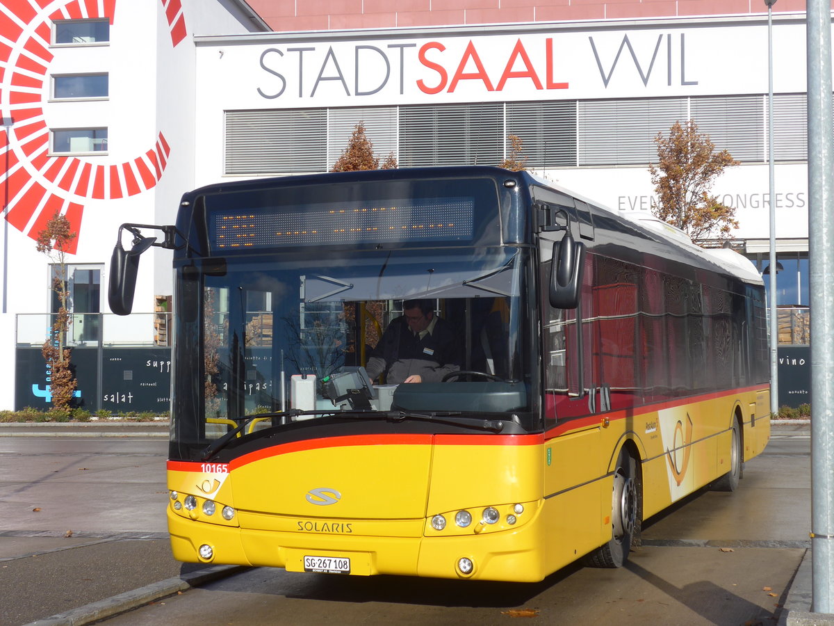 (199'543) - Schmidt, Oberbren - SG 267'108 - Solaris am 24. November 2018 beim Bahnhof Wil