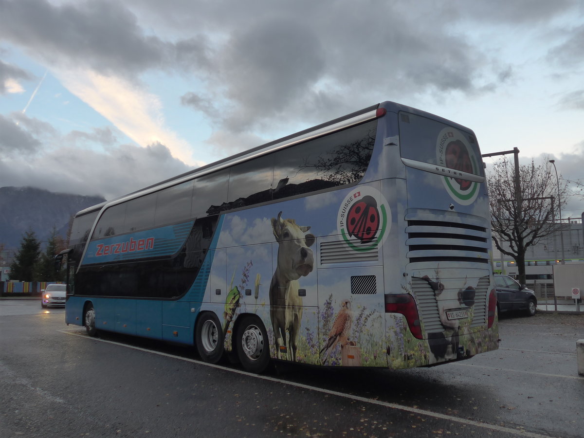 (199'628) - Zerzuben, Visp-Eyholz - Nr. 20/VS 64'233 - Setra am 3. Dezember 2018 in Thun, Seestrasse