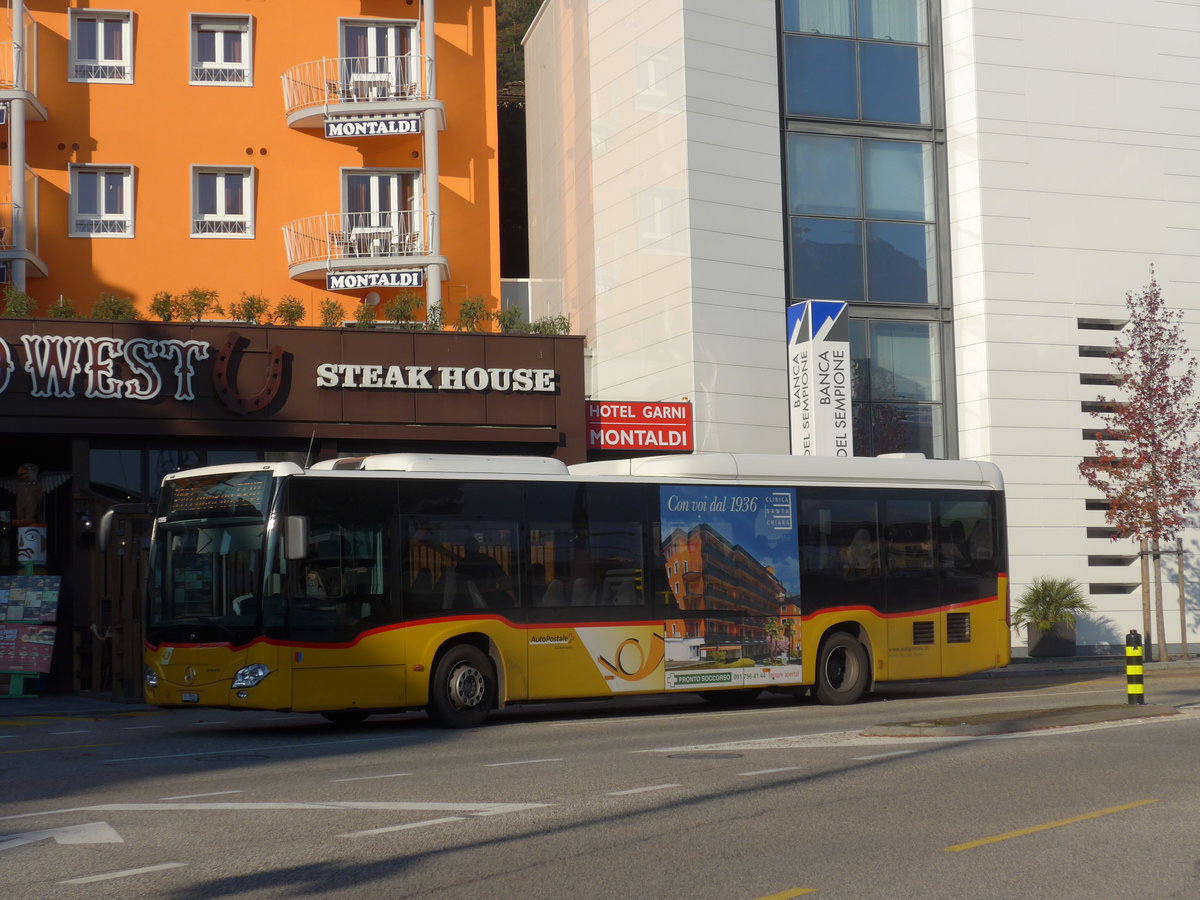 (199'768) - Starnini, Tener0 - TI 7521 - Mercedes am 7. Dezember 2018 beim Bahnhof Locarno