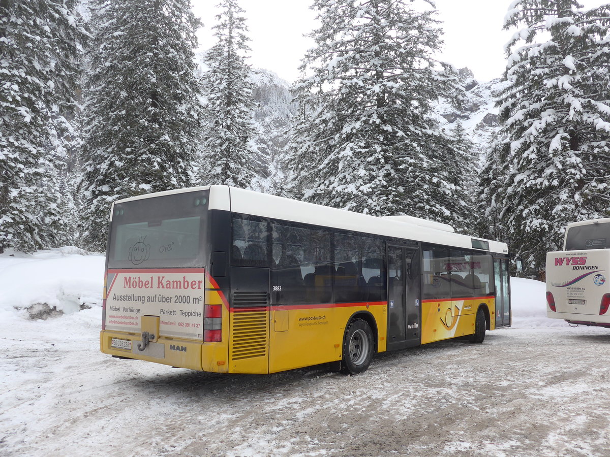 (200'894) - Wyss, Boningen - Nr. 37/SO 103'226 - MAN am 12. Januar 2019 in Adelboden, Unter dem Birg