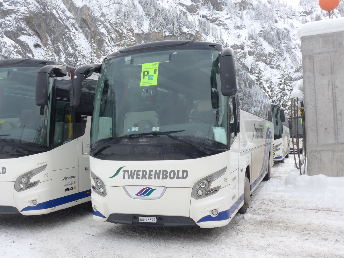 (200'902) - Twerenbold, Baden - Nr. 49/AG 25'849 - VDL am 12. Januar 2019 in Adelboden, Unter dem Birg