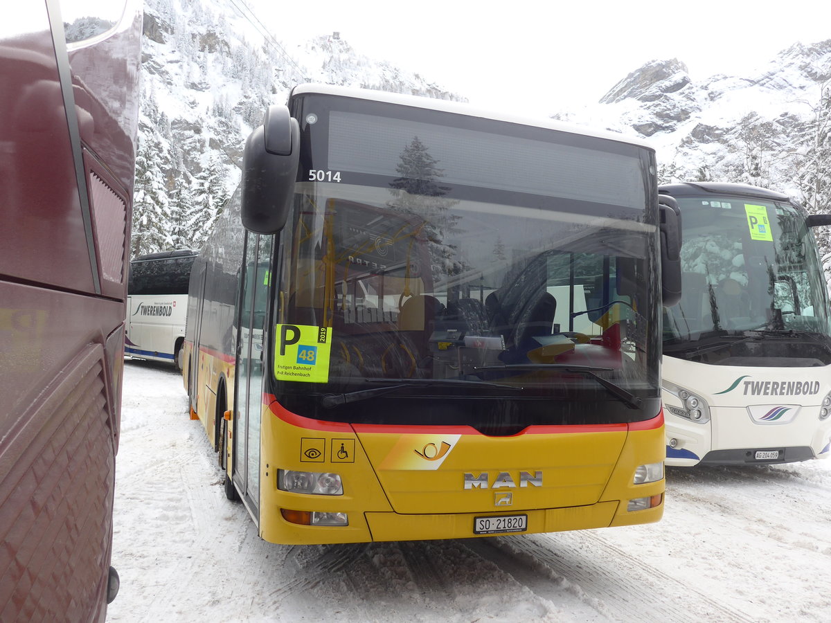 (200'905) - Steiner, Messen - SO 21'820 - MAN am 12. Januar 2019 in Adelboden, Unter dem Birg