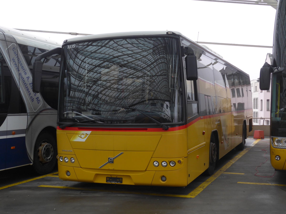 (201'376) - PostAuto Ostschweiz - (SG 267'063) - Volvo (ex AR 15'234; ex AR 14'857; ex Nef, Hemberg) am 2. Februar 2019 in Chur, PostAutostation