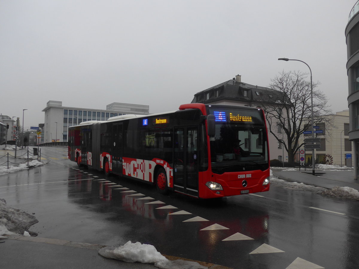 (201'398) - SBC Chur - Nr. 59/GR 155'859 - Mercedes am 2. Februar 2019 in Chur, Oberalpstrasse