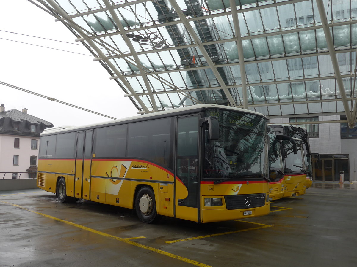 (201'406) - Terretaz, Zernez - GR 53'800 - Mercedes am 2. Februar 2019 in Chur, Postautostation