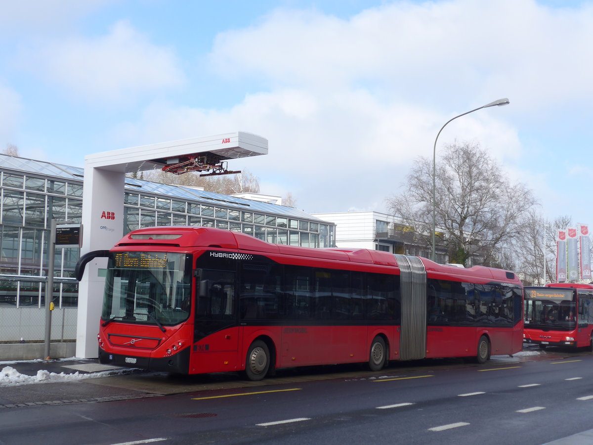 (201'441) - Bernmobil, Bern - Nr. 874/BE 832'874 - Volvo am 4. Februar 2019 in Kniz, Weiermatt