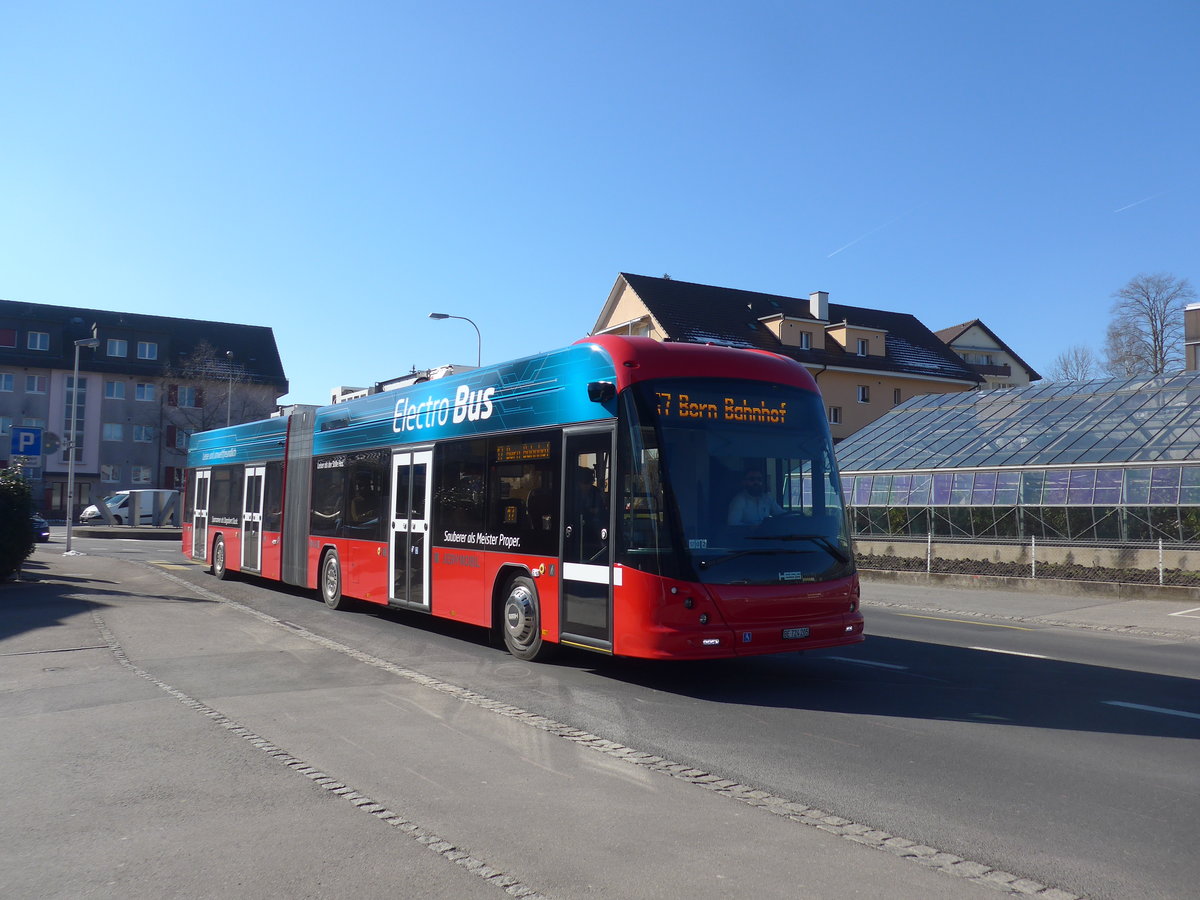 (201'714) - Bernmobil, Bern - Nr. 205/BE 724'205 - Hess/Hess am 18. Februar 2019 in Kniz, Weiermatt