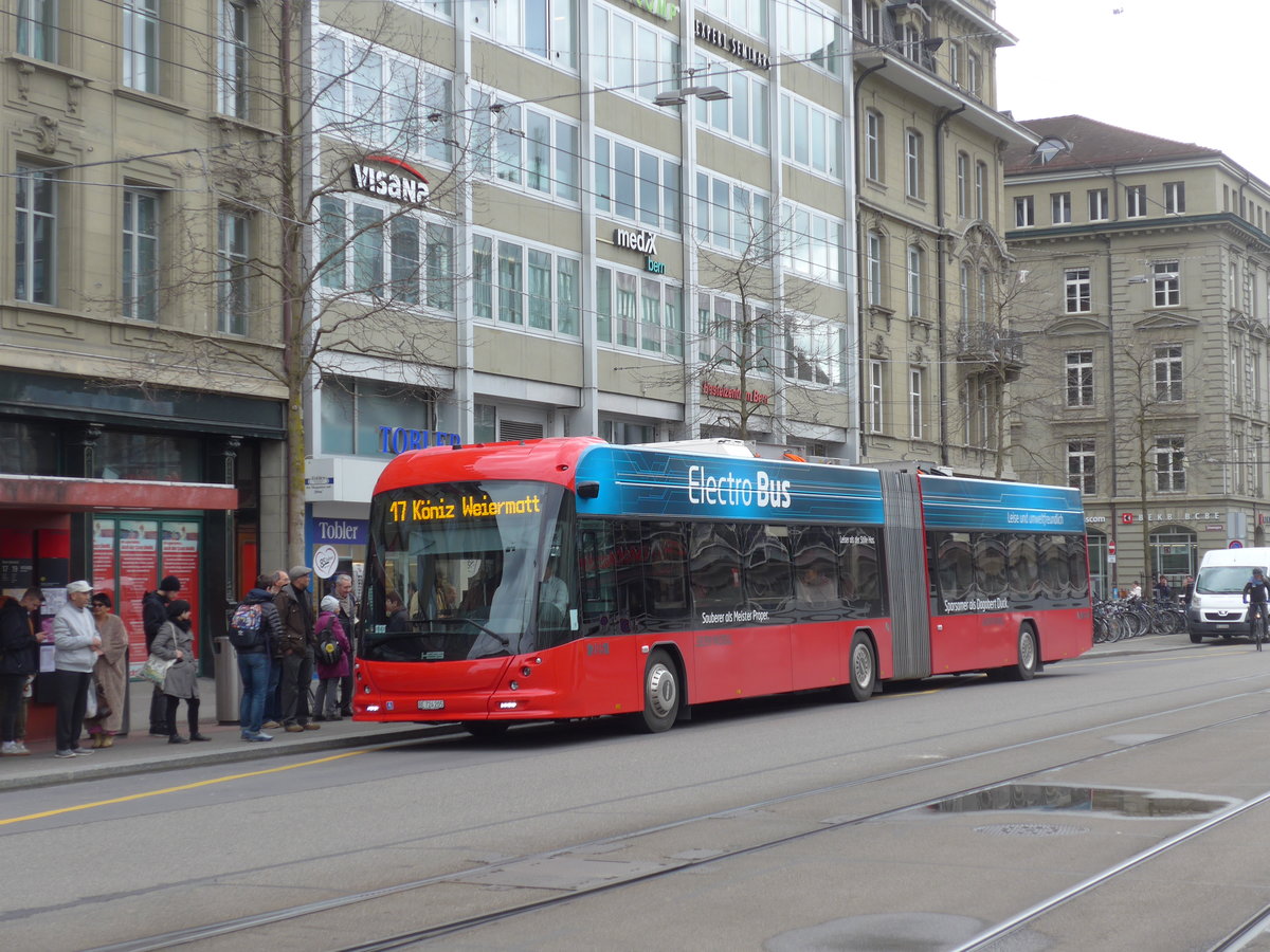 (202'503) - Bernmobil, Bern - Nr. 205/BE 724'205 - Hess/Hess am 18. Mrz 2019 beim Bahnhof Bern