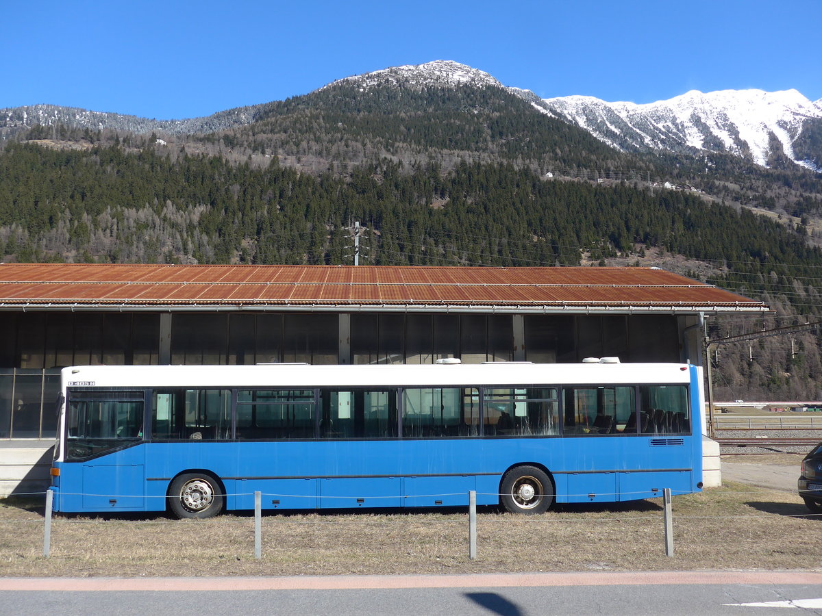 (202'551) - Meyer, Gschenen - Mercedes (ex VBL Luzern Nr. 555; ex VBL Luzern Nr. 55) am 19. Mrz 2019 in Ambri, Garage Marchetti