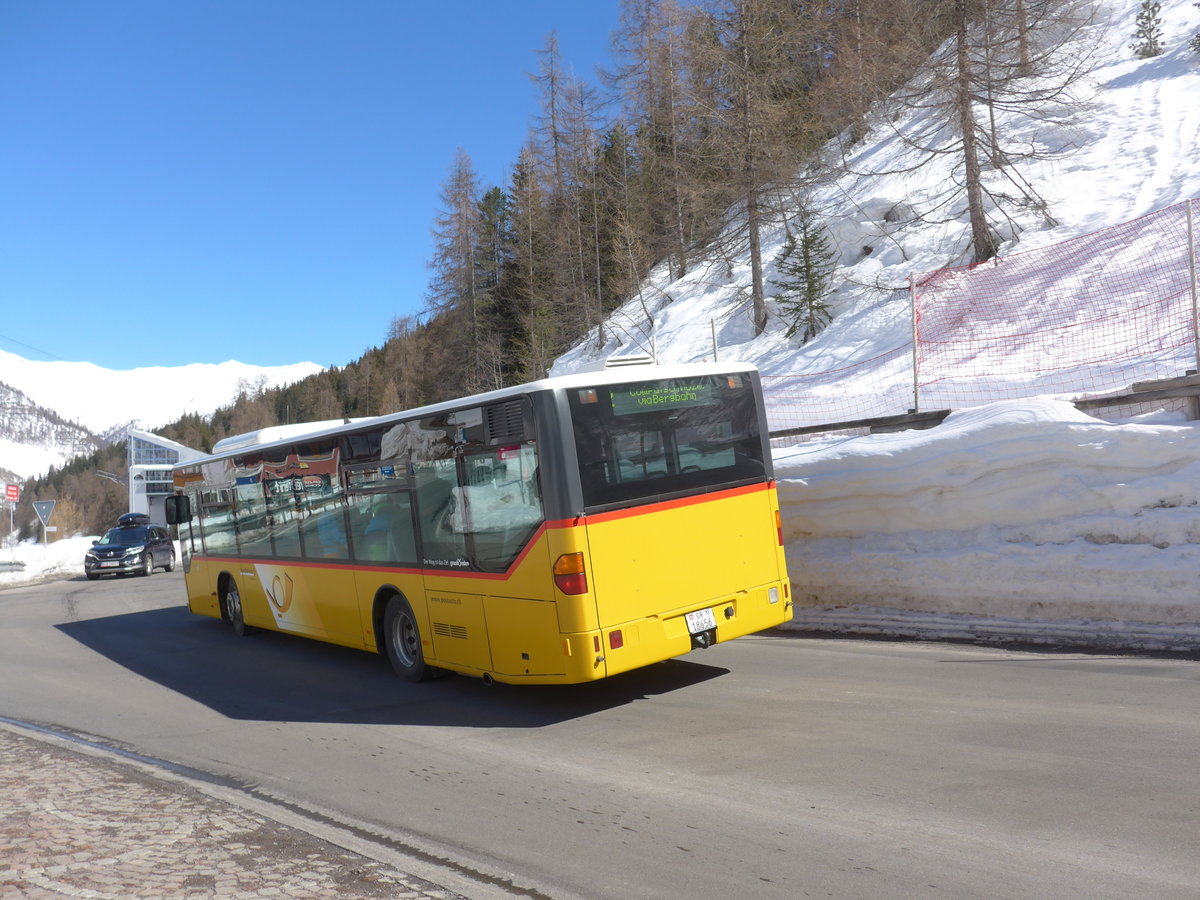 (202'637) - Jenal, Samnaun - GR 18'656 - Mercedes (ex PostAuto Graubnden) am 20. Mrz 2019 in Samnaun, Ravaisch