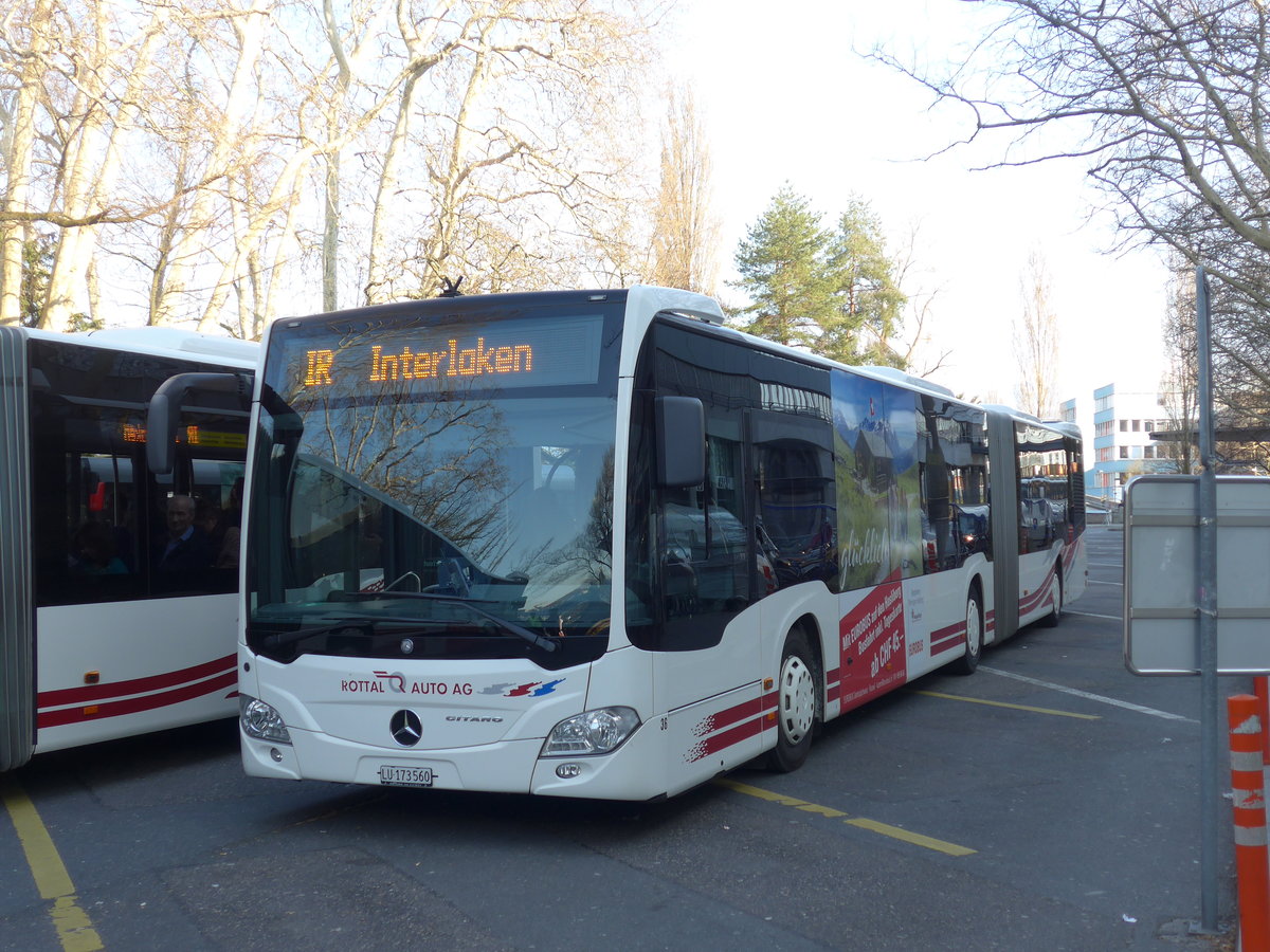 (203'401) - ARAG Ruswil - Nr. 36/LU 173'560 - Mercedes am 30. Mrz 2019 in Luzern, Inseli-P