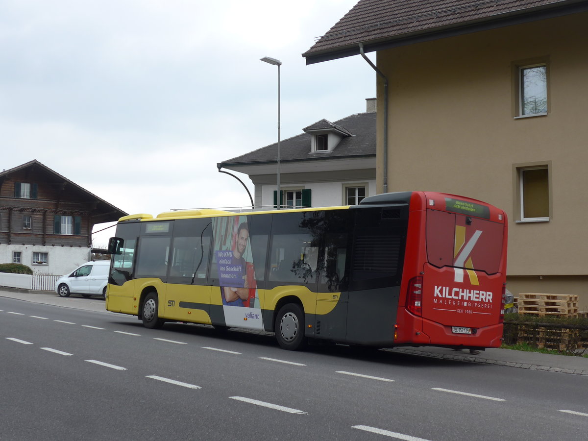 (203'649) - STI Thun - Nr. 175/BE 752'175 - Mercedes am 14. April 2019 in Kiesen, Dorf