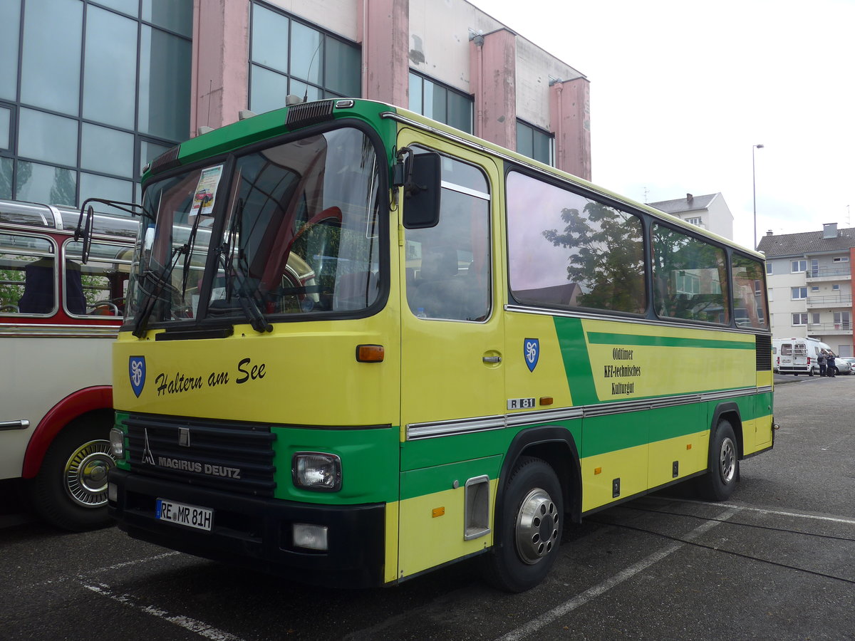 (204'015) - Aus Deutschland: Wagner, Haltern - RE-MR 81H - Magirus-Deutz am 26. April 2019 in Haguenau, Parkplatz