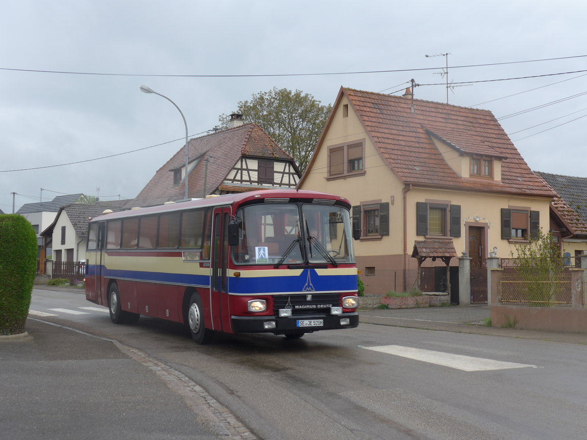 (204'232) - Aus Deutschland: ??? - SE-JE 520H - Magirus-Deutz am 27. April 2019 in Stundwiller, Rue Principale