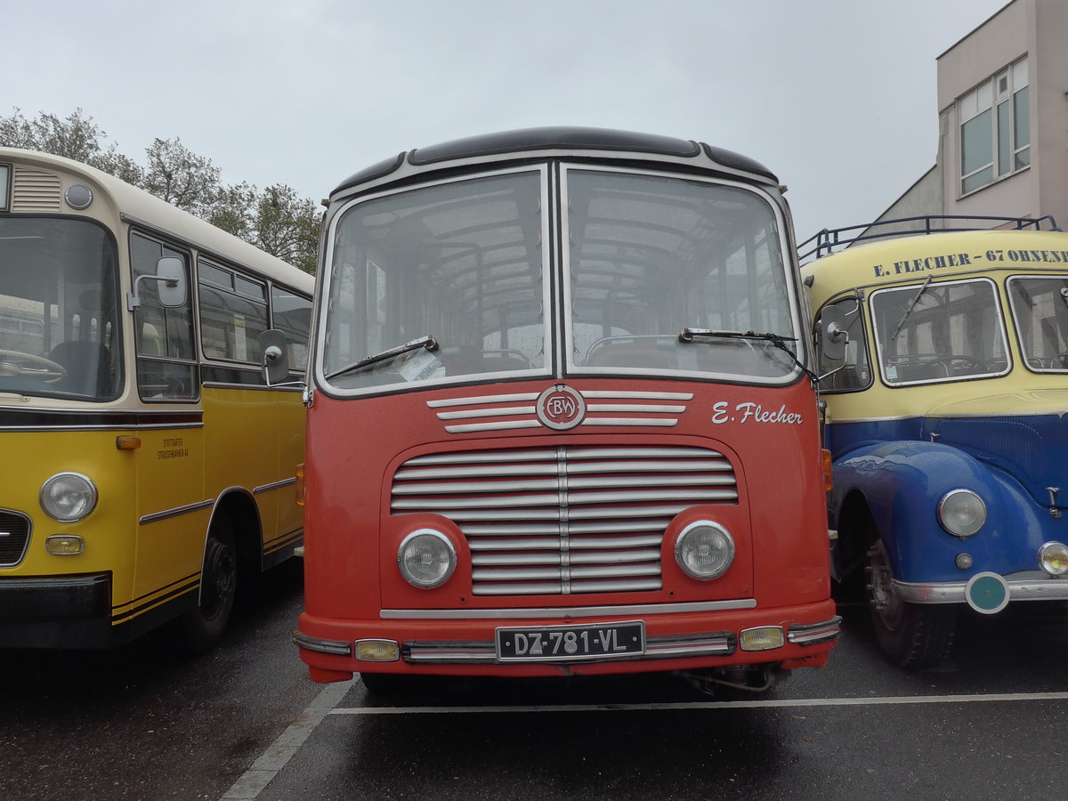 (204'411) - Flecher, Ohnenheim - Nr. 17/DZ 781 VL - FBW/Gangloff (ex FRAM Drachten/NL Nr. 17; ex AFA Adelboden/CH Nr. 3) am 27. April 2019 in Haguenau, Parkplatz