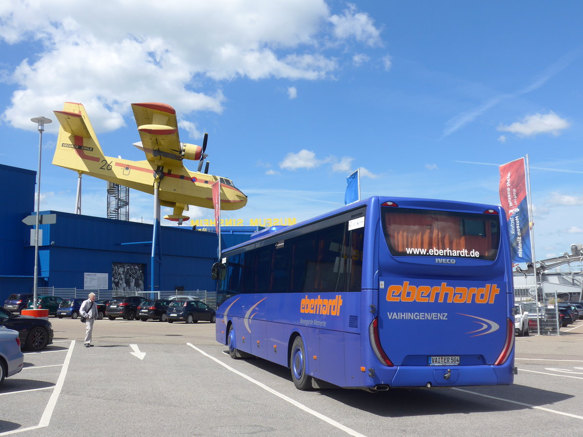 (205'176) - Eberhardt, Vaihingen - VAI-ER 504 - Iveco am 13. Mai 2019 in Sinsheim, Museum