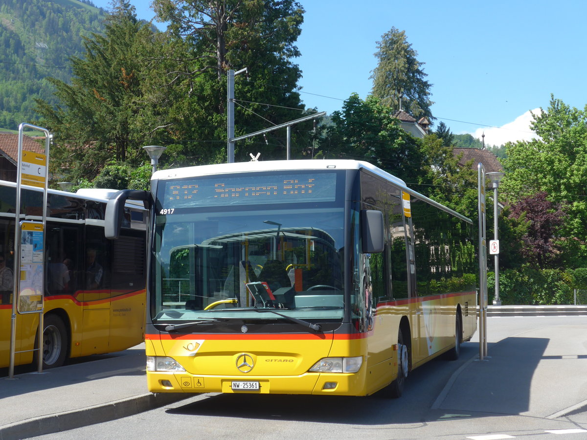 (205'604) - Thepra, Stans - Nr. 29/NW 25'361 - Mercedes am 30. Mai 2019 beim Bahnhof Stans