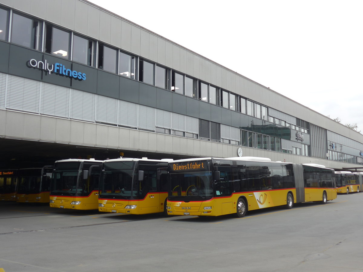 (206'460) - PostAuto Bern - Nr. 663/BE 610'550 - MAN am 22. Juni 2019 in Bern, Postautostation