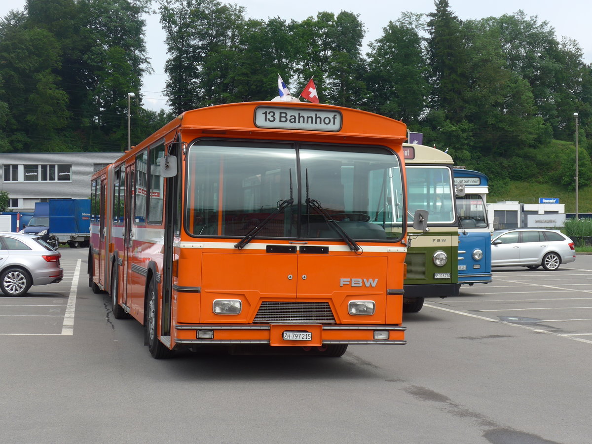 (206'603) - ZVB Zug (RWB) - Nr. 35/ZH 797'215 - FBW/Hess am 22. Juni 2019 in Emmenbrcke, Debrunner Acifer