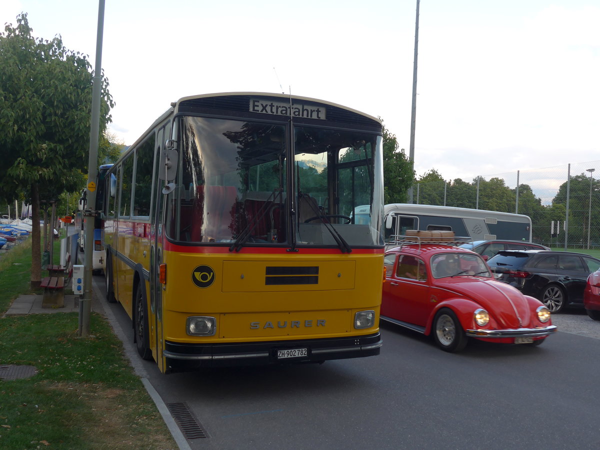 (207'900) - Rothmayr, Wermatswil - ZH 902'782 - Saurer/R&J (ex FRAM Drachten/NL Nr. 18; ex P 24'364) am 13. Juli 2019 in Thun, Strandbad