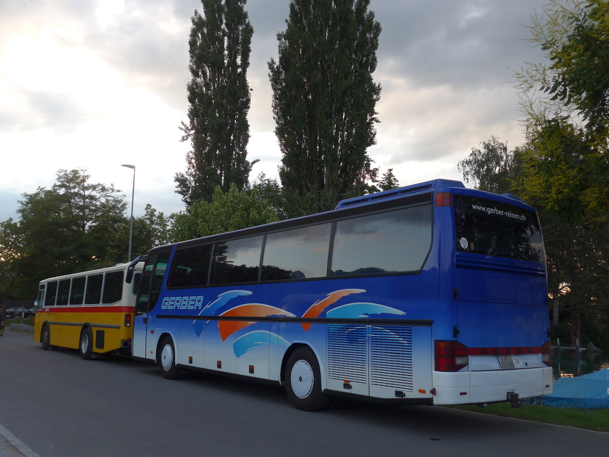 (207'903) - Gerber, Roggwil - Nr. 8/BE 228'665 - Setra am 13. Juli 2019 in Thun, Strandbad