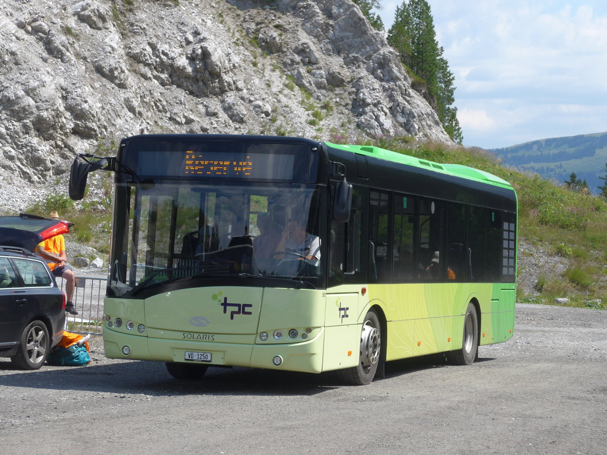 (208'512) - TPC Aigle - Nr. 501/VD 1250 - Solaris am 5. August 2019 in Les Diablerets, Col du Pillon